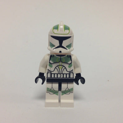 LEGO Minifigure -- Clone Trooper Clone Wars with Sand Green Markings-Star Wars -- SW0298 -- Creative Brick Builders